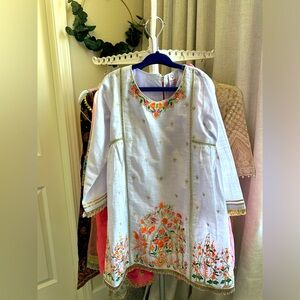 Gharara 2 piece outfit for girls size 6